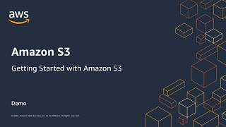 Getting started with Amazon S3  Demo [upl. by Nohsid]