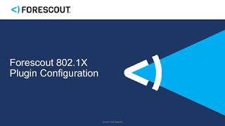 How To Forescout RADIUS Configuration [upl. by Nodearb834]