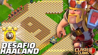 9º DESAFÍO HAALAND quotEL NOBLE NÚMERO 9quot CLASH OF CLANS [upl. by Noraha]