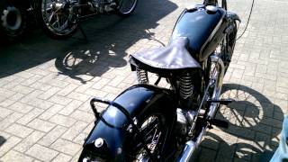 1930 Rudge 250 JAP 2nd start up [upl. by Silver]