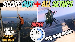 Cayo Perico FAST Scope Out amp All Setups InDepth Guide 2023  FASTEST amp EASIEST Cayo Perico Guide [upl. by Anoiek]