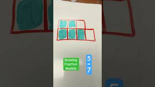 Drawing Fraction Models [upl. by Nosna]