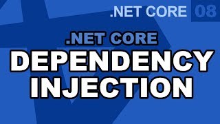 Net Core  Dependency Injection [upl. by Yrred]