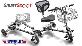 SmartScoot Air amp Cruise Travel Lightweight Folding Mobility Scooter [upl. by Caria]