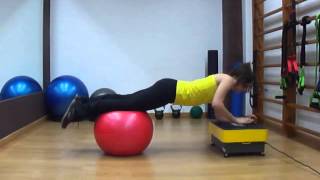 Entrenamiento Funcional con Fitball y Plataforma Vibratoria 3 [upl. by Wiese]