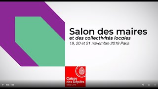 L’Ircantec accueille 886 élus au salon des maires et des collectivités locales 2019 [upl. by Nylaf478]