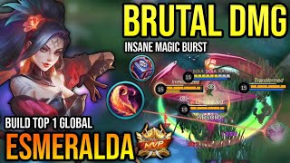 ESMERALDA BEST BUILD 2023  BUILD TOP 1 GLOBAL ESMERALDA GAMEPLAY  MOBILE LEGENDS✓ [upl. by Enilauqcaj375]