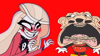 Mokey being chased by Charlie verbalase hazbinhotel meme srpelo mokey pelo [upl. by Trevar]