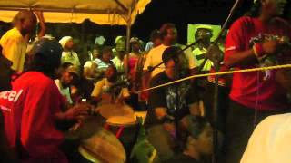 Calinda drumming  Stickfighting competition  Trinidad [upl. by Sesilu784]