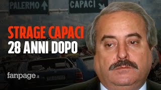 Il 23 maggio la strage di Capaci dove morirono Giovanni Falcone la moglie e 3 agenti della scorta [upl. by Busby]