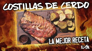 Costillas de Cerdo La Mejor Receta  Locos X el Asado [upl. by Jaal]