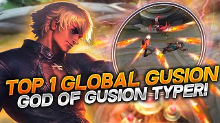 TOP 1 GLOBAL GUSION  GOD OF GUSION TYPER [upl. by Ranique545]