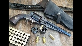 Shooting The Pietta 1858 Remington 45 LC Kirst Conversion [upl. by Templa588]