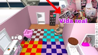 CONSTRUYENDO EL CUARTOS DE MIS BEBÉS REBORNS EN ROBLOX  BLOXBURG [upl. by Solomon606]