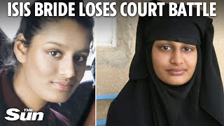 ISIS bride Shamima Begum LOSES battle for British citizenship and must stay in Syria for now [upl. by Geffner630]