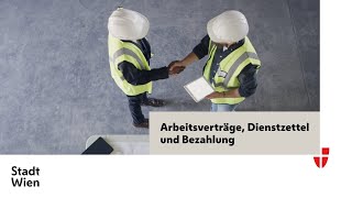 Arbeitsverträge Dienstzettel und Bezahlung [upl. by Mera]