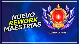 Guia FÁCIL del NUEVO SISTEMA de MAESTRIAS  League of Legends [upl. by Box]