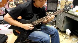 Bc Rich Warlock Platinum Pro Series Guitar Demo By Chatreeo [upl. by Edna]