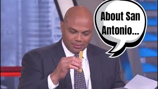 Charles Barkley Talking about San Antonio in 2023 [upl. by Tlaw]