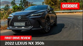 2022 Lexus NX 350h review  the hybrid luxury SUV that ticks all the boxes  OVERDRIVE [upl. by Scevor]