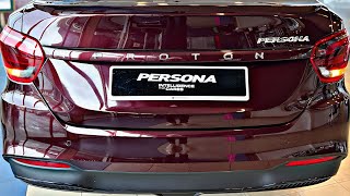 2024 Proton Persona 16L Standard CVT Rosewood Maroon Color  Exterior amp Interior Details [upl. by Ylrahc]