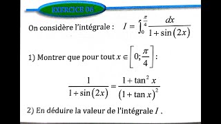 Calcul intégral 2 bac SM Ex 6 et 7 et 8 et 9 page 274 Almoufid [upl. by Delanos]