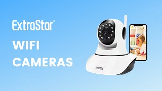 Keep an Eye on Your Home with ExtraStar’s WiFi Security Cameras [upl. by Llorrac]