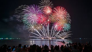 Pattaya Fireworks 2023  เทศกาลพลุพัทยา 2566  Day 15  Philippines [upl. by Fish908]