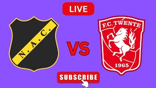 FC Twente Enschede versus NAC Breda livescores [upl. by Airekal]