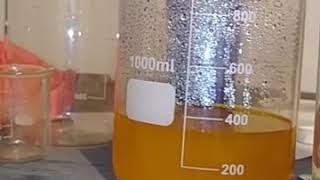 Precipitating gold from AR using sodium metabisulfate [upl. by Aicenert]