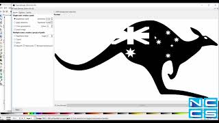 Convert Image into DXF with Inkscape [upl. by Siubhan10]