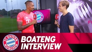 Jérôme Boateng talks Hertha and his comeback [upl. by Yhtommit336]