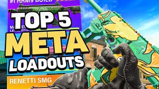 TOP 5 NEW META LOADOUTS for WARZONE SEASON 4 [upl. by Salomon]