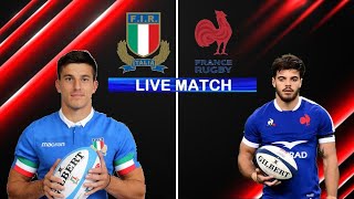 LIVE MATCH ITALIE  FRANCE TOURNOIS DES 6 NATIONS 2023 [upl. by Alyl318]