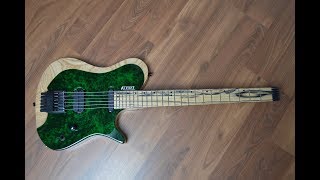 KIESEL GUITARS Zeus 6  showing off amp soundcheck [upl. by Ayala]