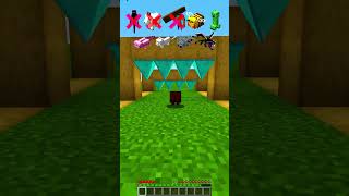 Minecraft Spikes Gap vs Lowest Mobs😱 もういいよ minecraft shorts [upl. by Enale]