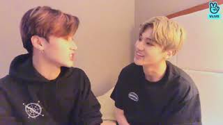 ENG SUB ATEEZ VLIVE  WOOYOUNG SAN YUNHO VLIVE ☂️☂️의 토크타임 20190410 [upl. by Lea867]