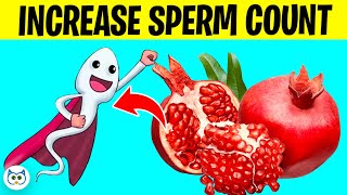 7 Amazing Natural Foods That Can Help Boost Sperm Count [upl. by Grory]