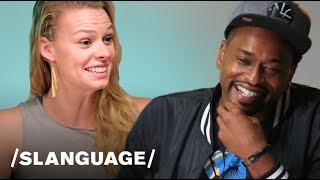 Europeans Guess Bay Area Slang  Slanguage  All Def [upl. by Anisamoht329]