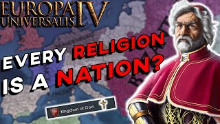 EU4  What if Every Religion Was a Nation in 1444 [upl. by Euqirdor]