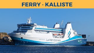 Arrival of ferry KALLISTE LÎleRousse La Méridionale [upl. by Eidson]