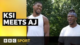 Can you handle the pressure  Anthony Joshua meets KSI  BBC Sport [upl. by Hanover]