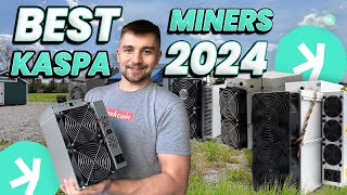 Best Kaspa KAS Miners to Buy in 2024 [upl. by Tullius]