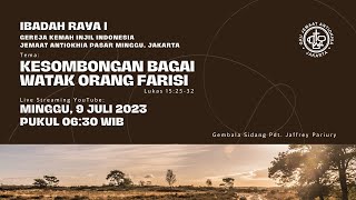 LIVE STREAMING IBADAH RAYA I  MINGGU 9 JULI 2023  0630 WIB [upl. by Drexler]