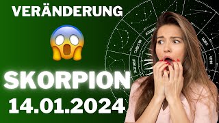 SKORPION ♏️🥹 Große VERÄNDERUNG im Leben 😱 Horoskop  14Januar 2024 skorpion tarot [upl. by Ysdnil]