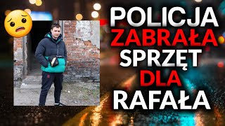 PAPA SMERFIK POLICJA ZABRAŁA LAPTOPA DLA RAFAŁA PAPASMERFIK DUCHU STASIEK RAFAŁ POLICJA [upl. by Irreg32]