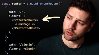 Custom Protected Route Component in React [upl. by Tichon522]