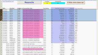 Auto GL reconciliation using Excel VBAPt01 [upl. by Mata]