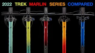 2022 Trek Marlin Lineup Compared What’s The Difference Between All 5 Bikes [upl. by Memberg681]