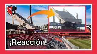 🏗🔴¡Reacciono a la nueva tribuna del estadio de Newells  ¡Obras en el Coloso del Parque 👷‍♂️🏟 [upl. by Muir]